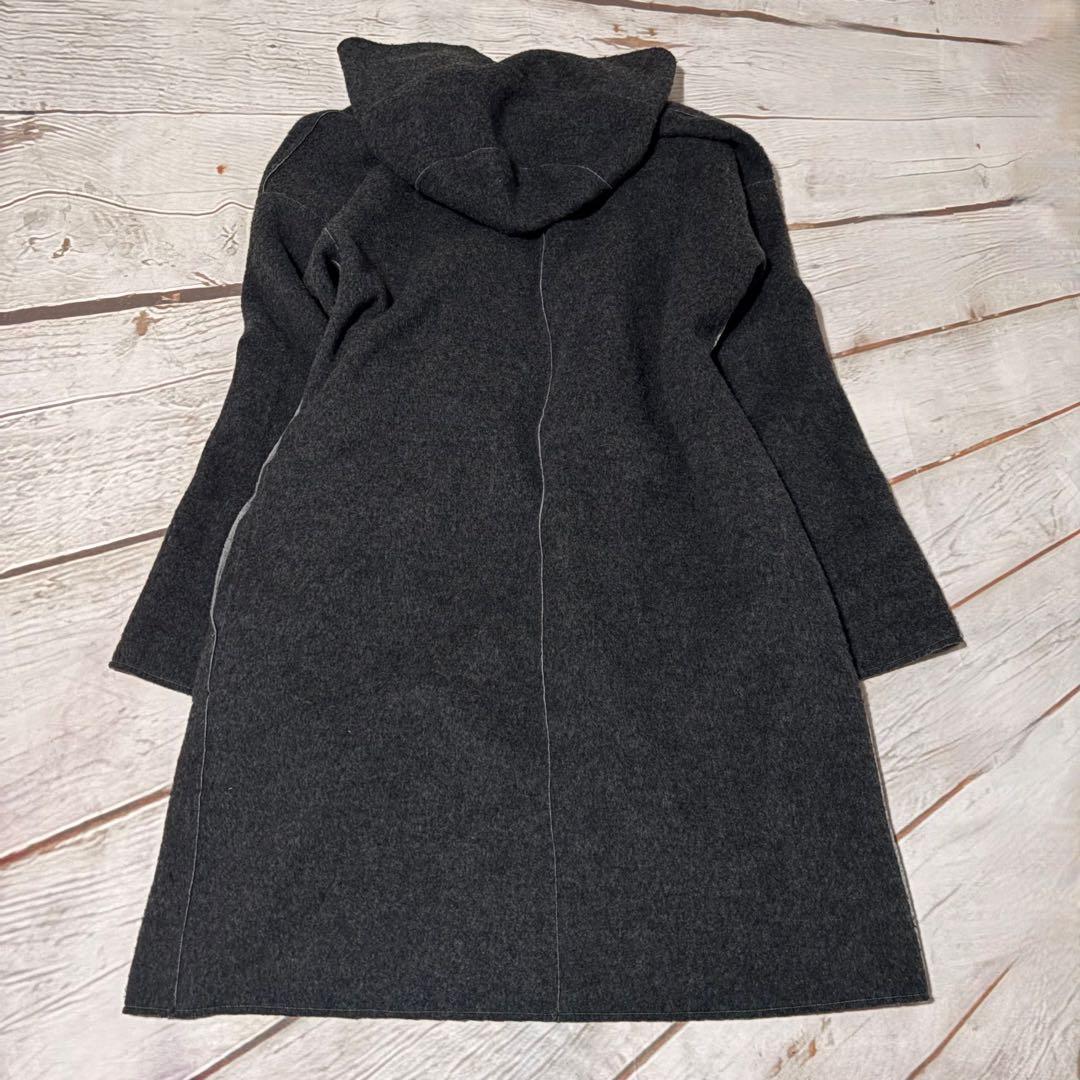 BEARDSLEY ビアズリー リバーシブル ダブルフェイスコート フード付