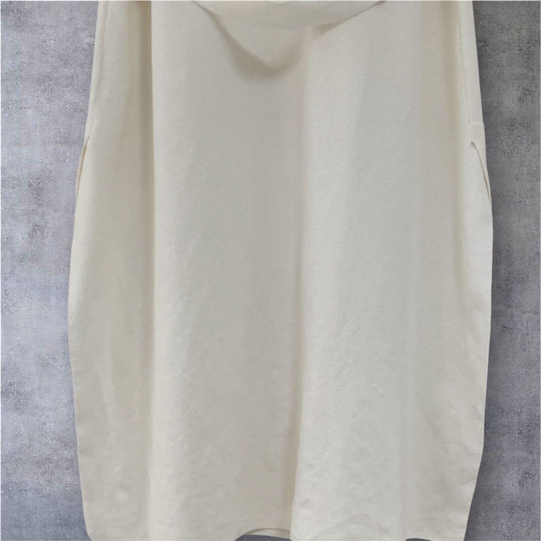 EPOCA エポカ バックメッシュ ロングジレ ロングベスト ホワイト 40