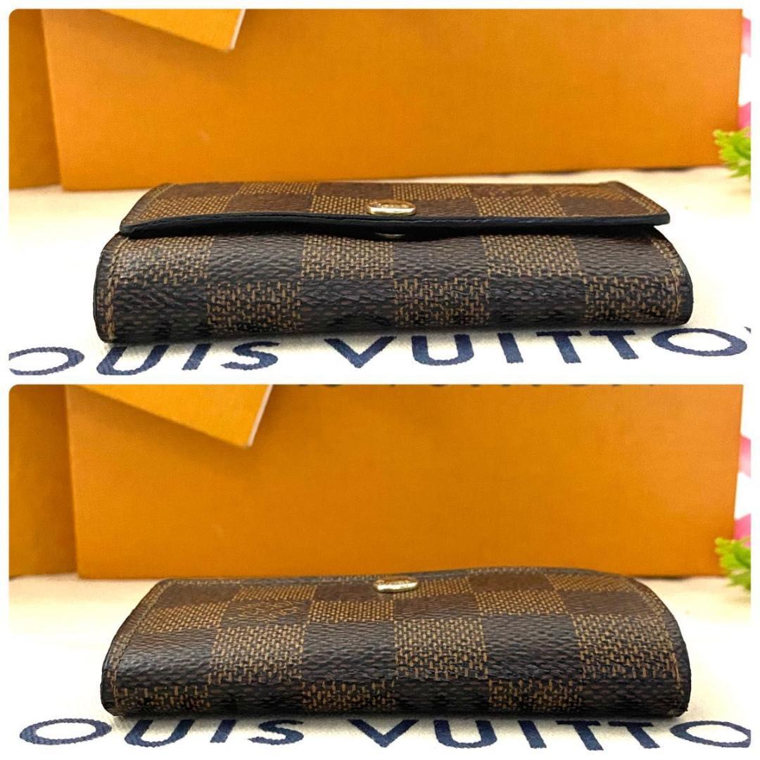 ルイ ヴィトン◎ミュルティクレ6 ダミエ エベヌ キーケース ブラウン 茶色