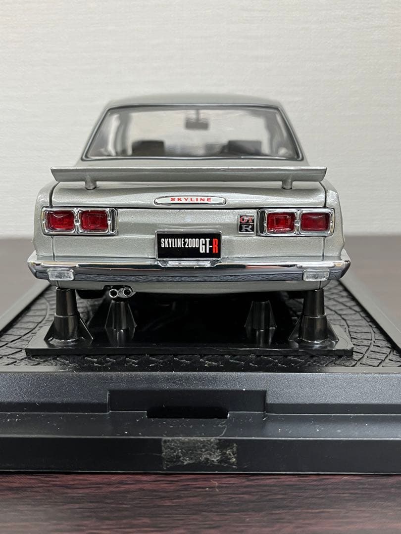 京商Nissan Skyline ハコスカGTR 1/18 シルバー