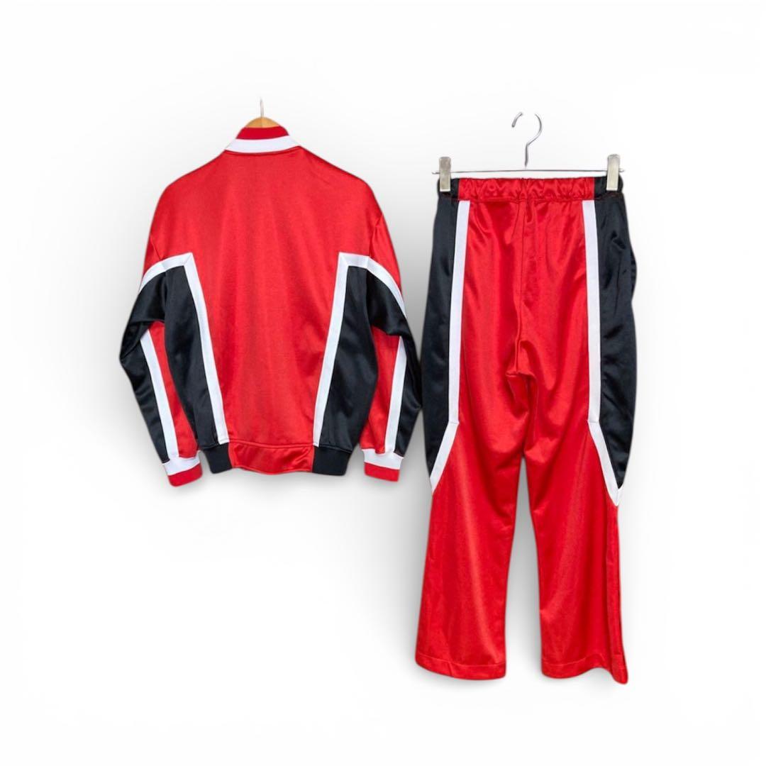 90s NBA OFFICIAL セットアップ BULLSカラー S-Mサイズ