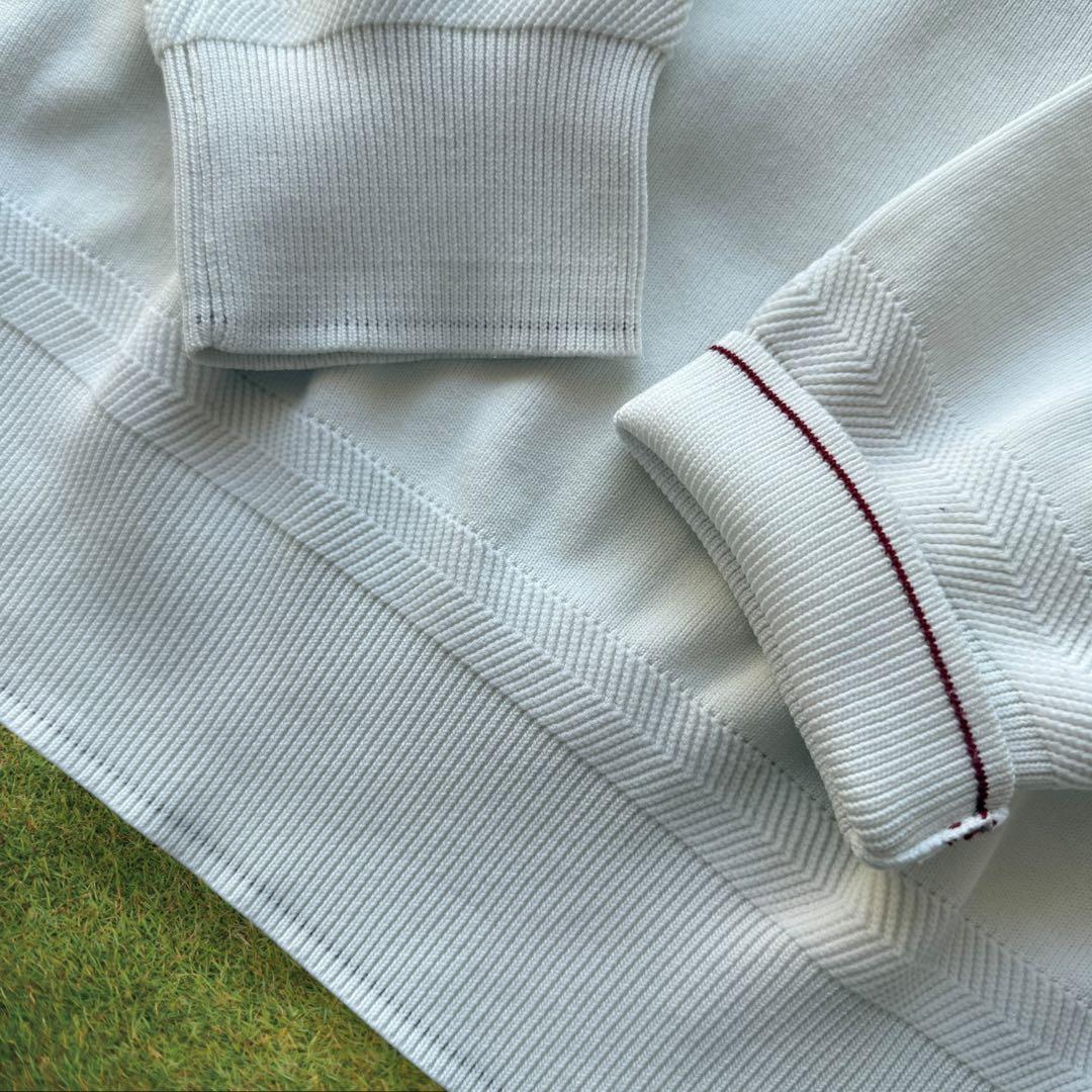 ブリーフィングゴルフ　ニット　白　M〜L相当　セーター　ホワイト　ゴルフ