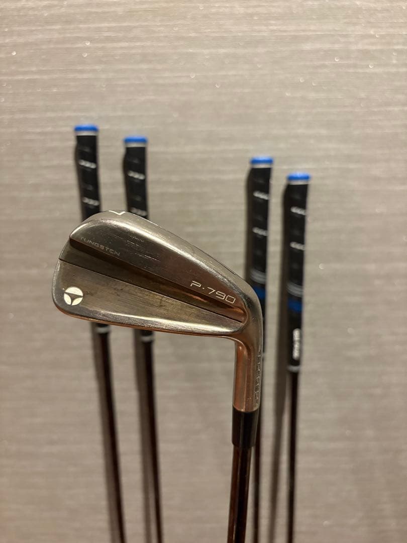 アイアン6本セットP790 エイジドカッパー 純正スチールシャフト フレックスS