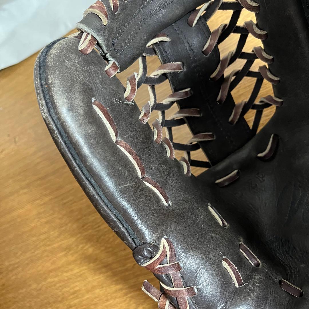 ミズノ ワールドウィン 一般軟式 グローブ グラブ 美品 外野用 大人用