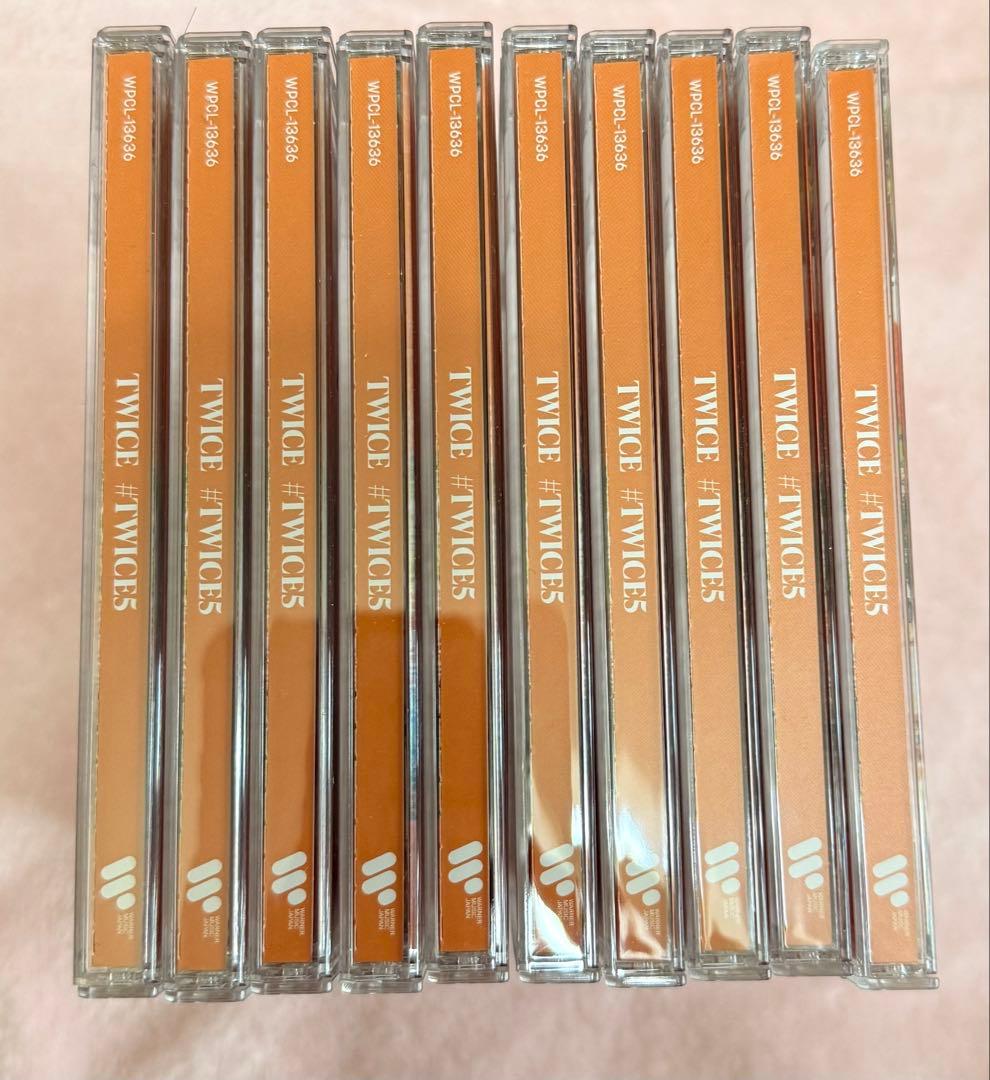 twice5通常盤シリアルナンバー付き(10枚)