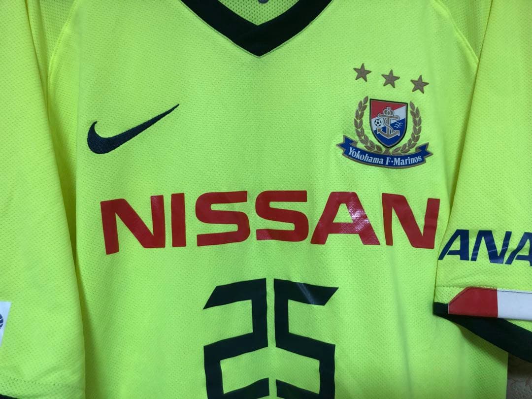 直筆サイン 横浜マリノス2011 中村俊輔 アウェイ ナイキラスト仕様 XL