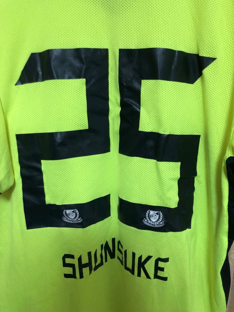 直筆サイン 横浜マリノス2011 中村俊輔 アウェイ ナイキラスト仕様 XL