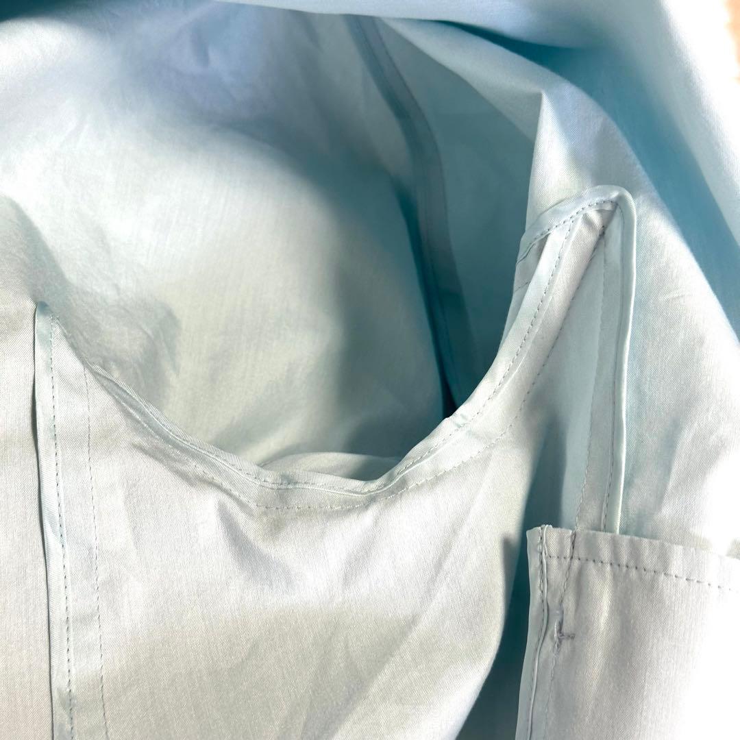 エブール ロンハーマン別注 ジャケット コットン シルク ライトブルー 36 S