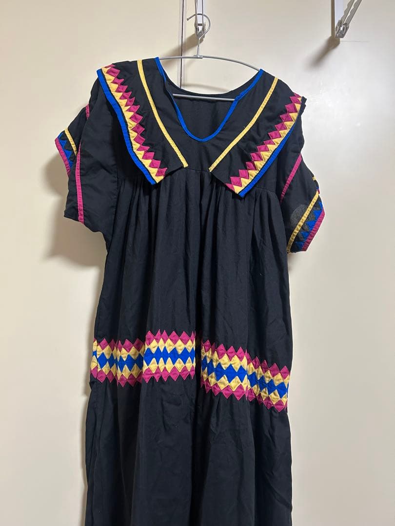 L*F様 OZ vintage セミノール　パッチワーク　ドレス　ワンピース　刺