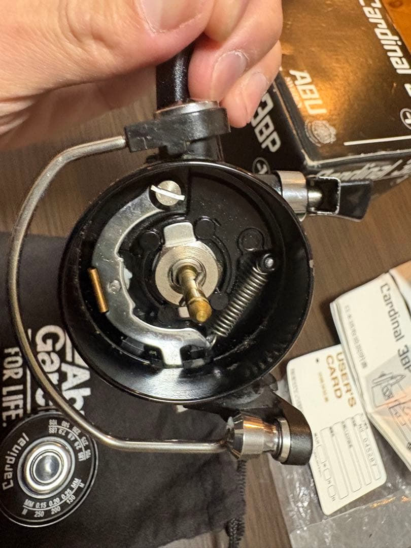 し*け様 ABUカーディナル3BP アブガルシア　スピニングリール　替えスプール