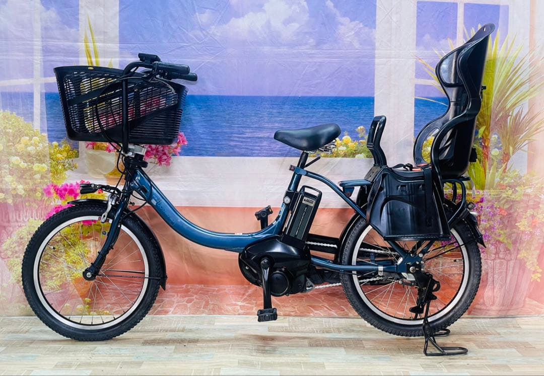 パスキス⭐️激レアモデル！ヤマハ子供乗せ電動アシスト自転車Y3426