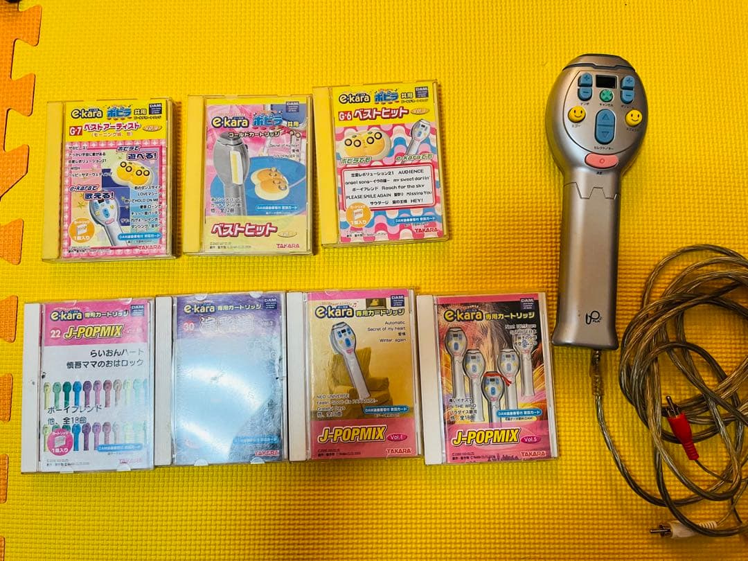 e-karaとポピラとカートリッジ7枚