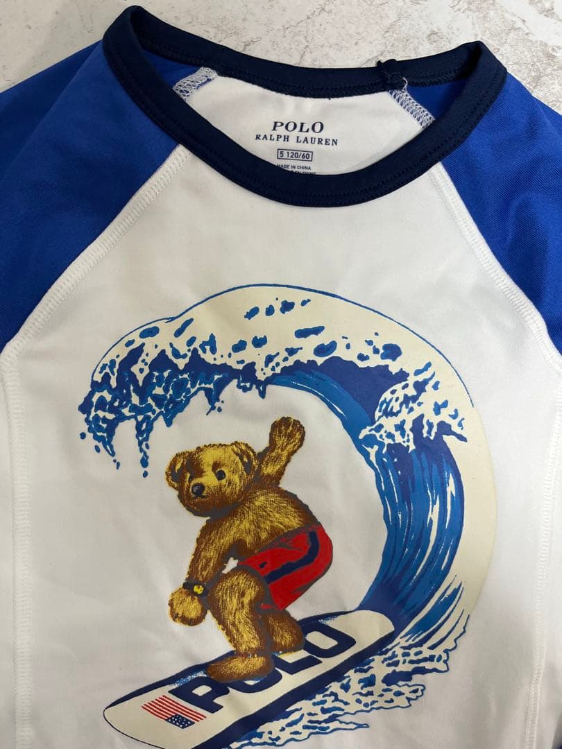 新品ラルフローレンポロベア　ラッシュガード水着