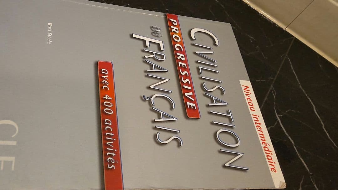 フランス語　Civilisation Progressive仏語　テキスト　洋書