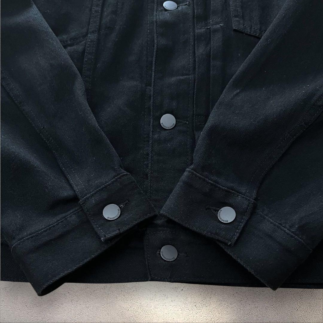 ★GU×ミハラヤスヒロ XL 黒 デニムジャケット