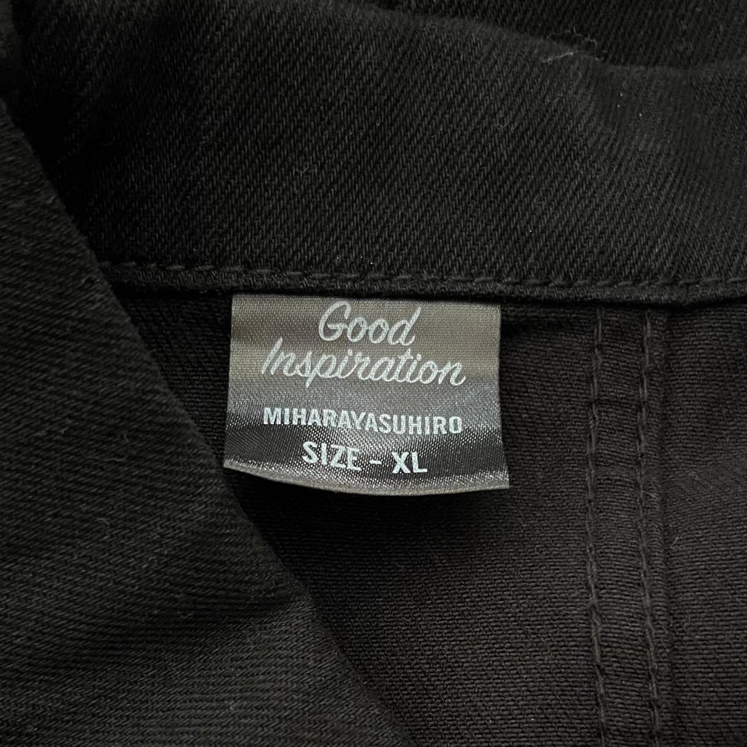 ★GU×ミハラヤスヒロ XL 黒 デニムジャケット