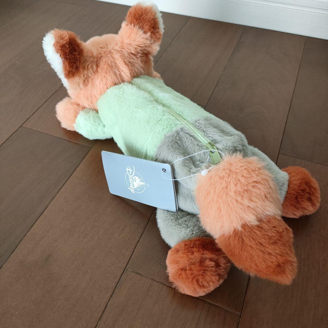 ディズニーストア ニックワイルド　ぬいぐるみ　ペンケース 筆箱 ズートピア