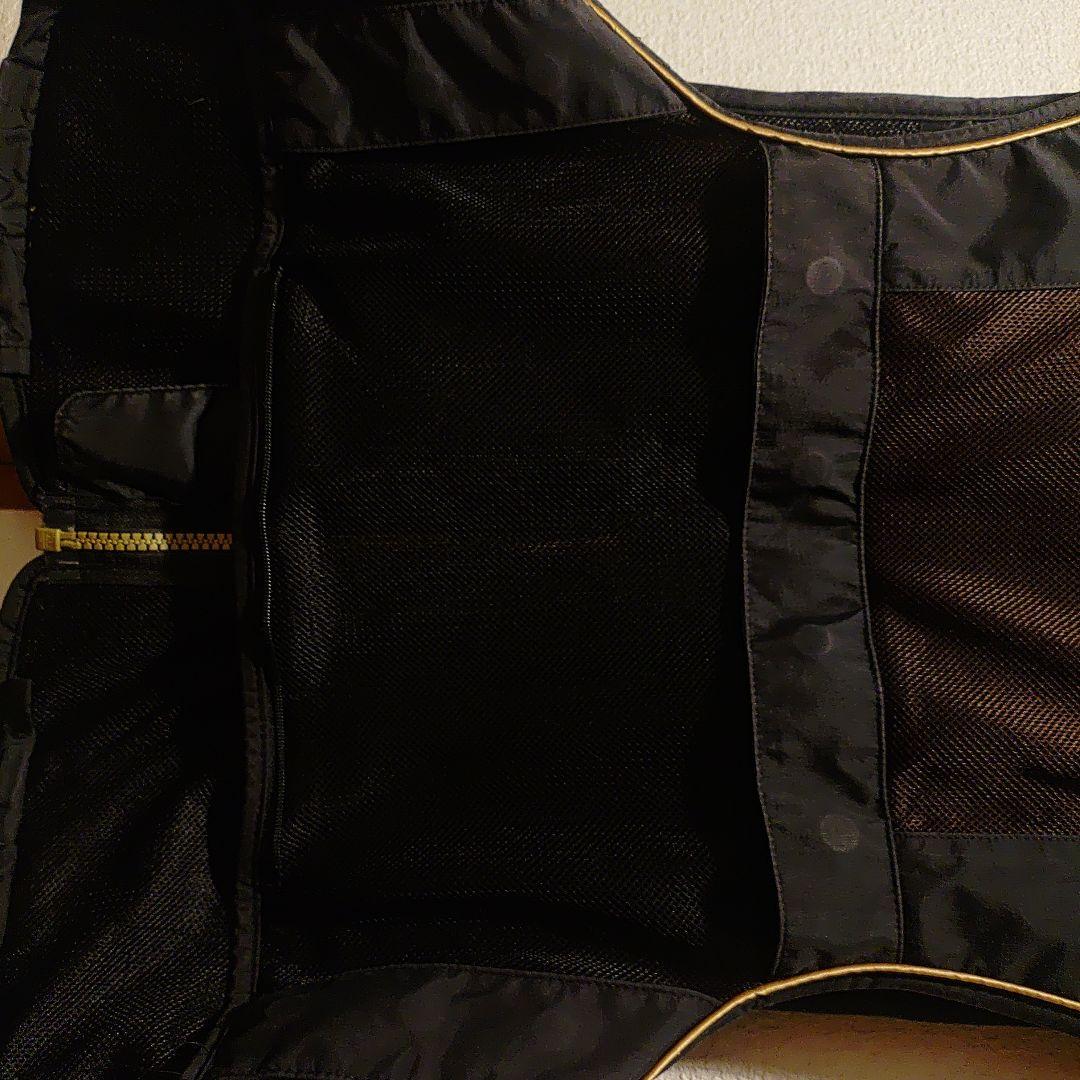 Gamakatsu フィッシングベスト Mサイズ ブラック/ゴールド