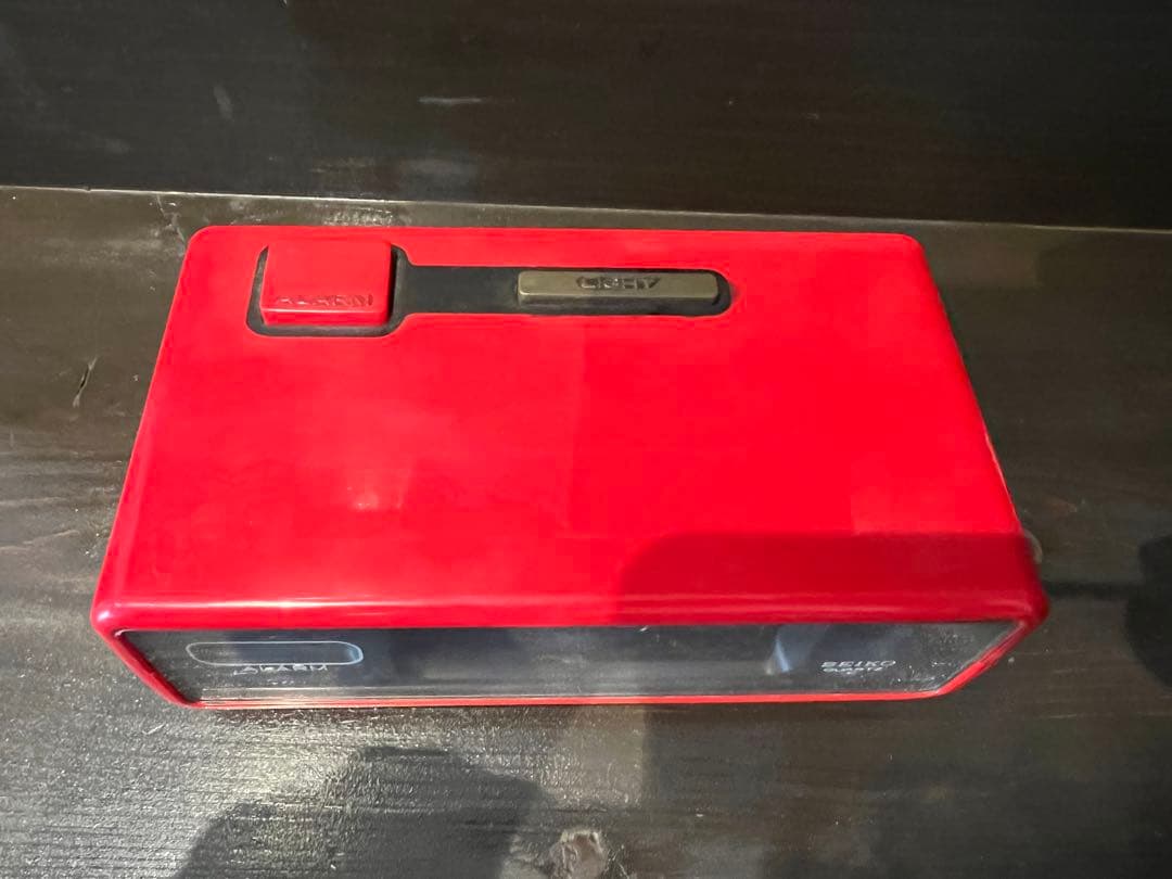 【希少】セイコー 時計 パタパタ 昭和レトロ 激レア 単1電池 QN407