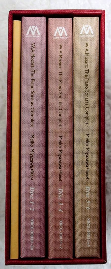 モーツァルト: ピアノソナタ全集 /宮沢明子　見本盤 XRCD24