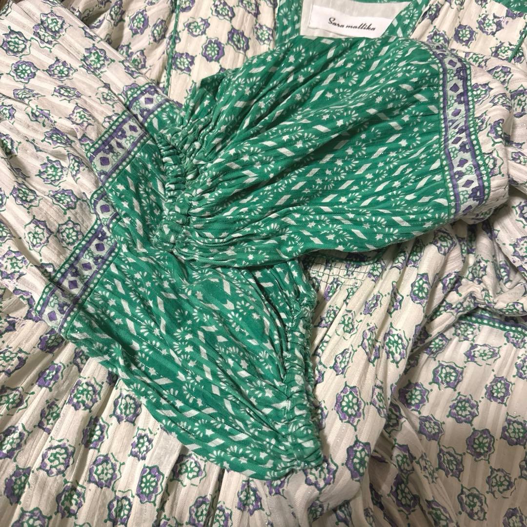 サラマリカ　ヌキテパ　上戸彩CM着用　マキシワンピース　Sサイズ