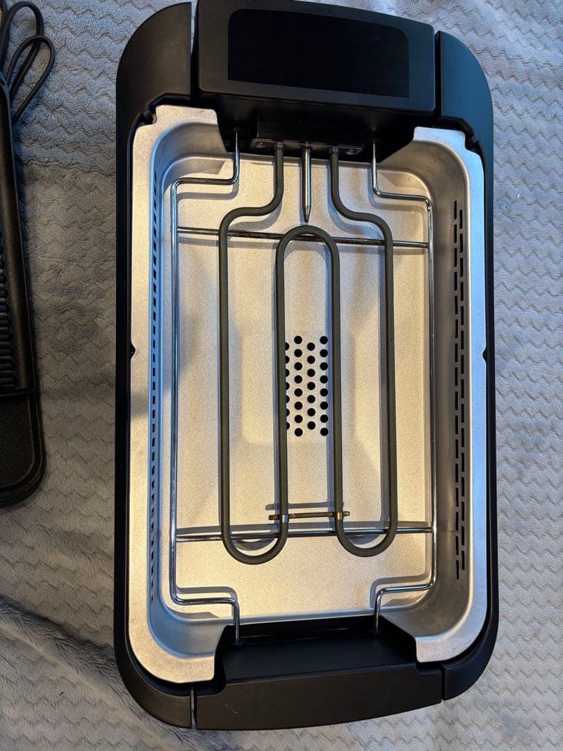 ば*ぐ様 送料込みYAMAZEN 吸煙焼肉グリル アウトドア 煙が出にくい 家焼