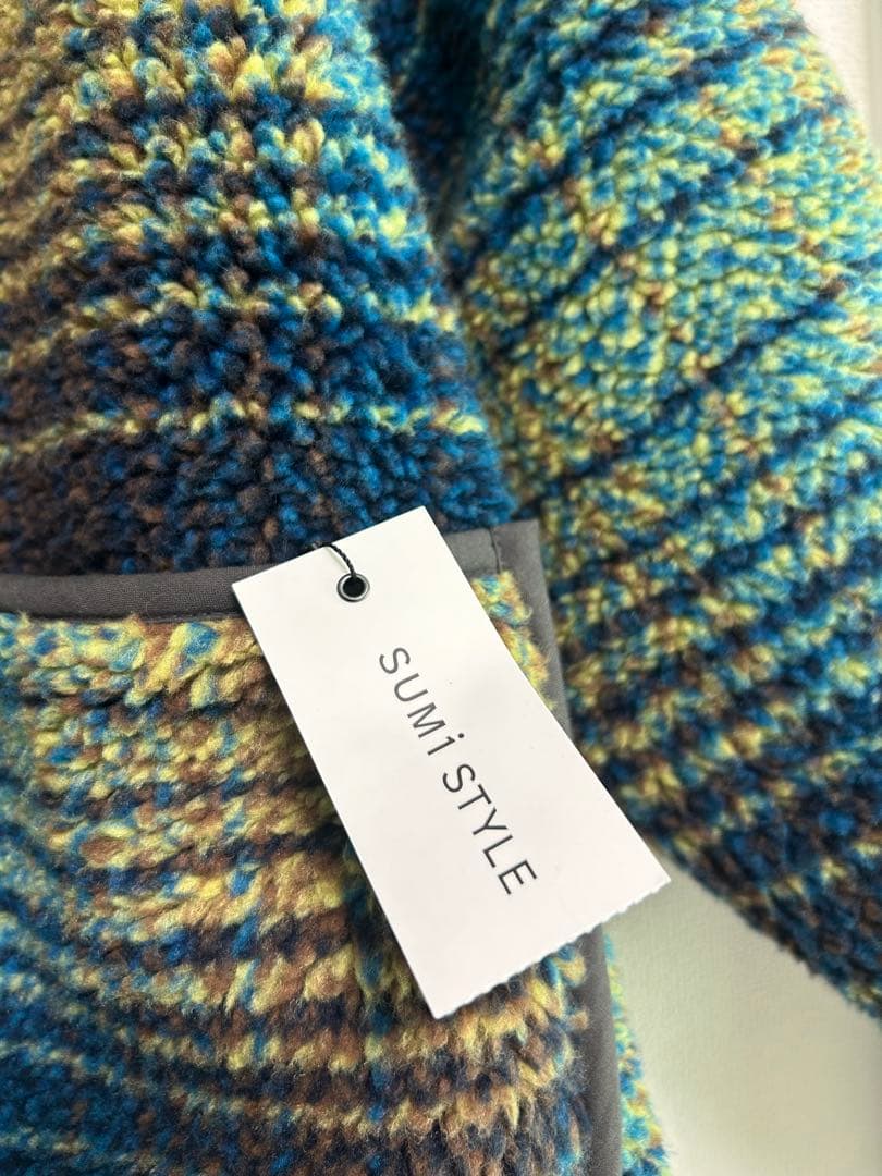 イアパピヨネ　リバーシブルボアブルゾン