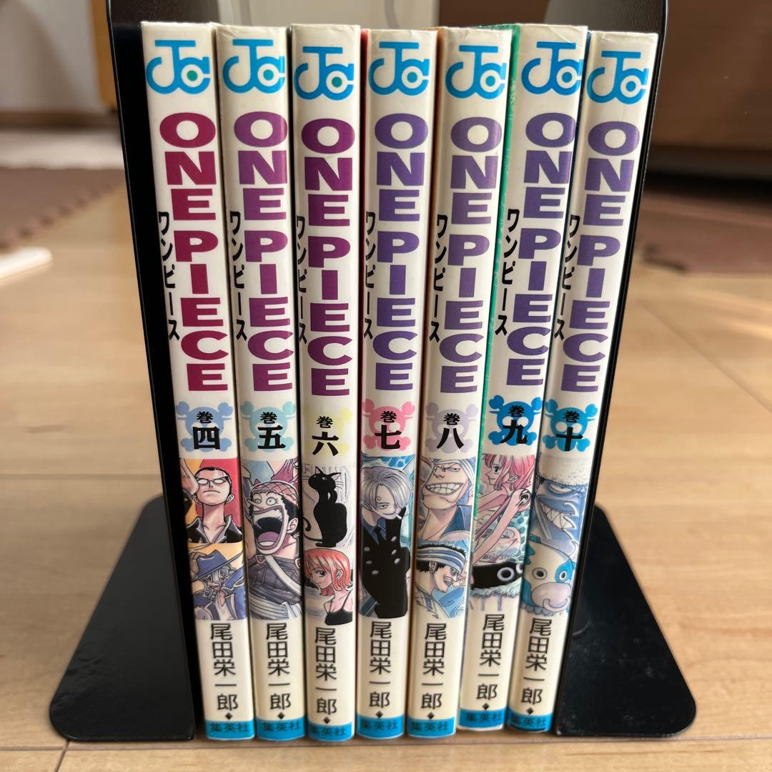 ワンピース 4巻～10巻 初版