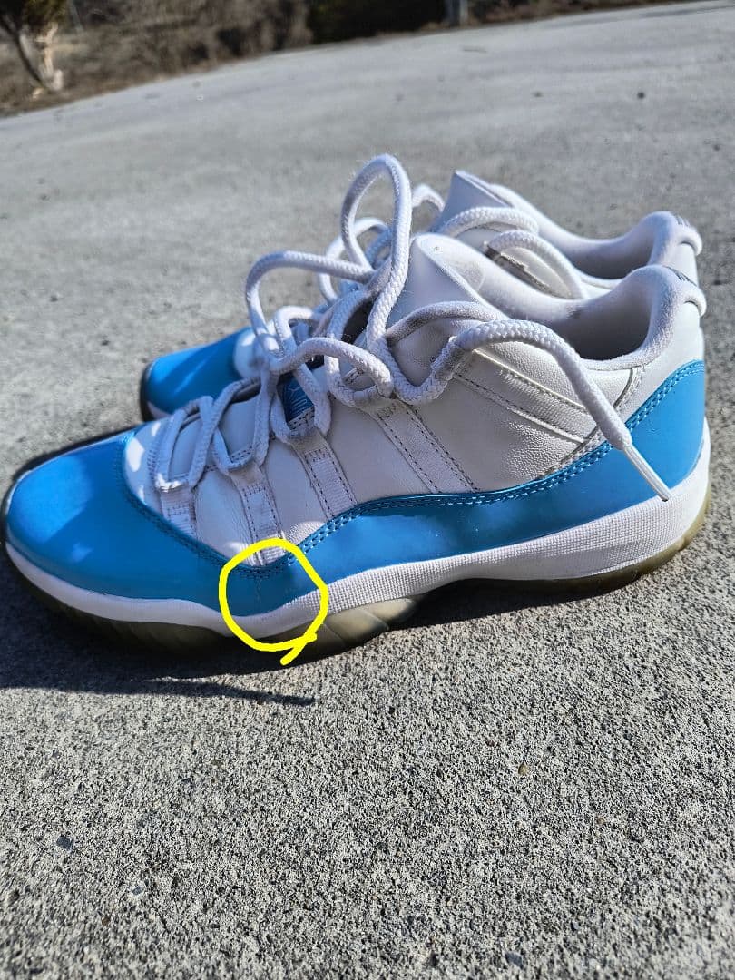 AirJordan11 low エアジョーダン 11 ロー 青/白