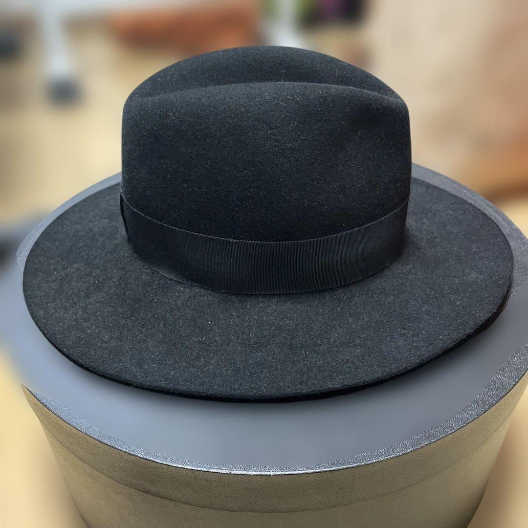 サンローラン　エディ　ワイドブリムハット