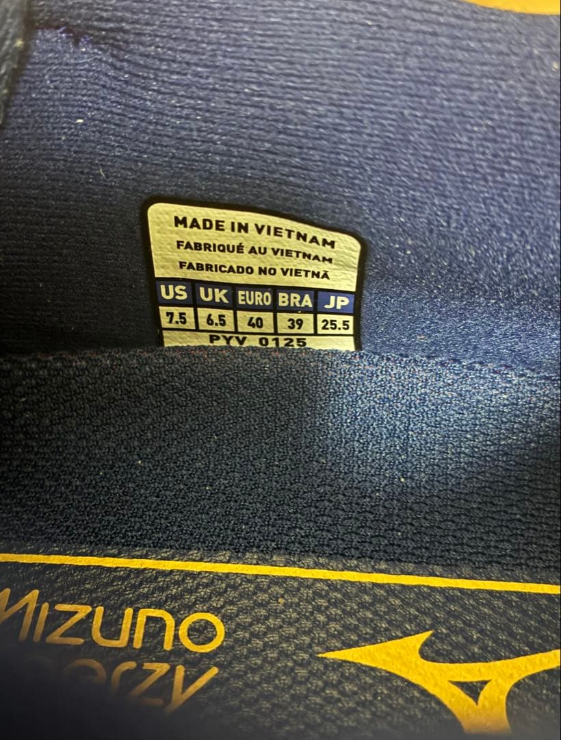 新品 ミズノ ウェーブエクシード TOUR6 AC 25.5cm
