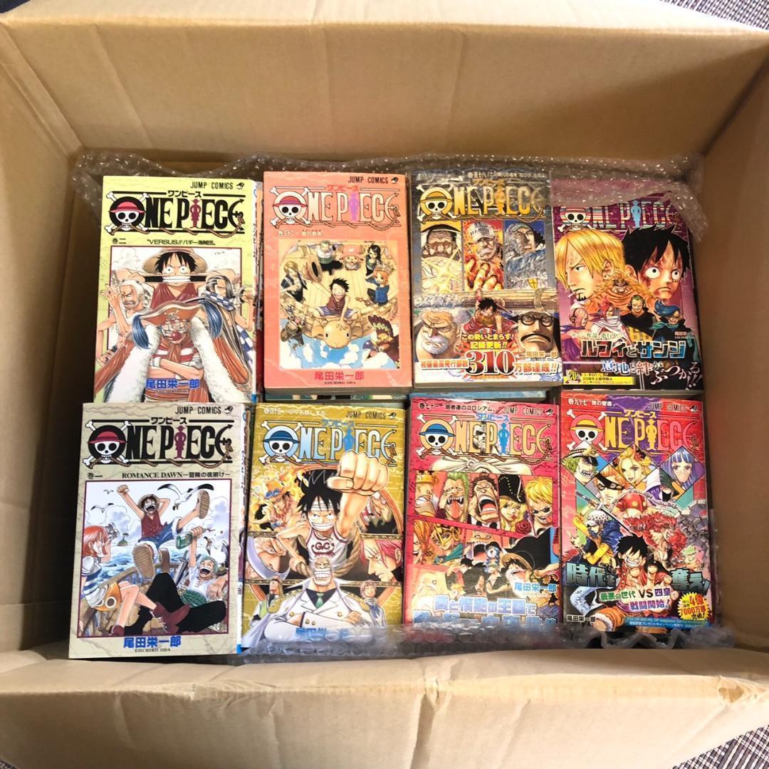 マンガ　ワンピース 1-109巻（初版本、帯付き多数） ヴィンテージ