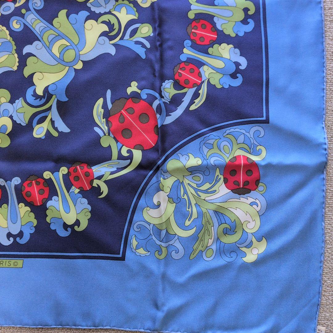 ヴィンテージ HERMES エルメス コッキニエル シルクスカーフ