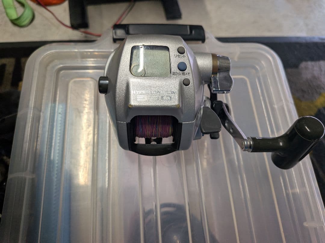 動作確認動画あり ダイワ ハイパータナコン 300　本体、バッテリーケーブル