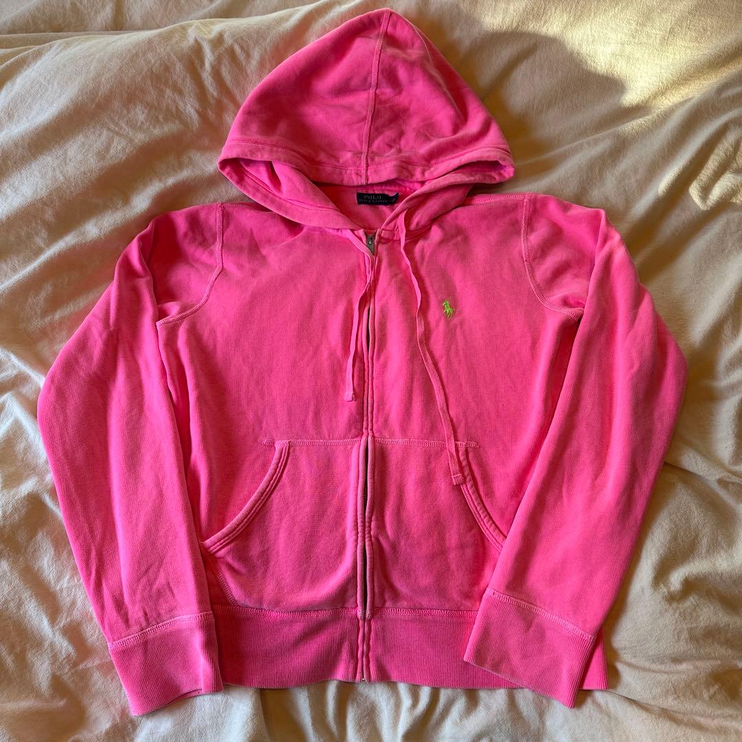 トップス POLO RALPHLAUREN archive logo parker Y2K