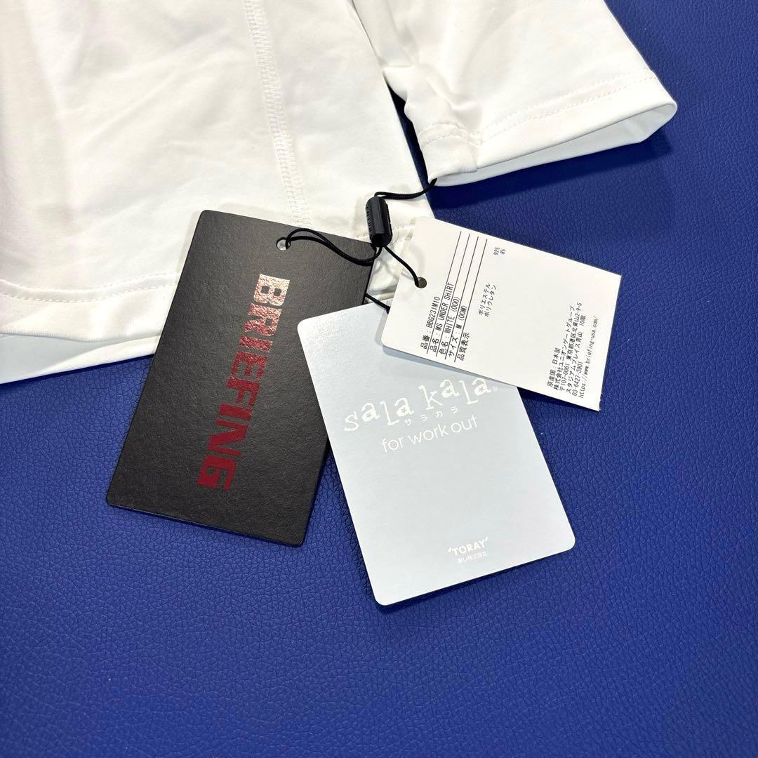 未使用❗️ ブリーフィングゴルフ　長袖カットソー　インナー　吸水速乾　Vネック