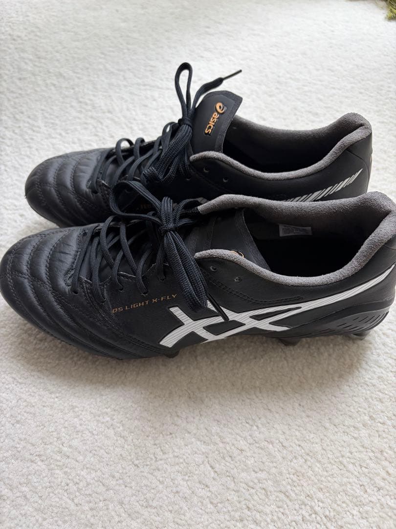 アシックス　DS LIGHT ブラック/グレー スパイクシューズ 25cm