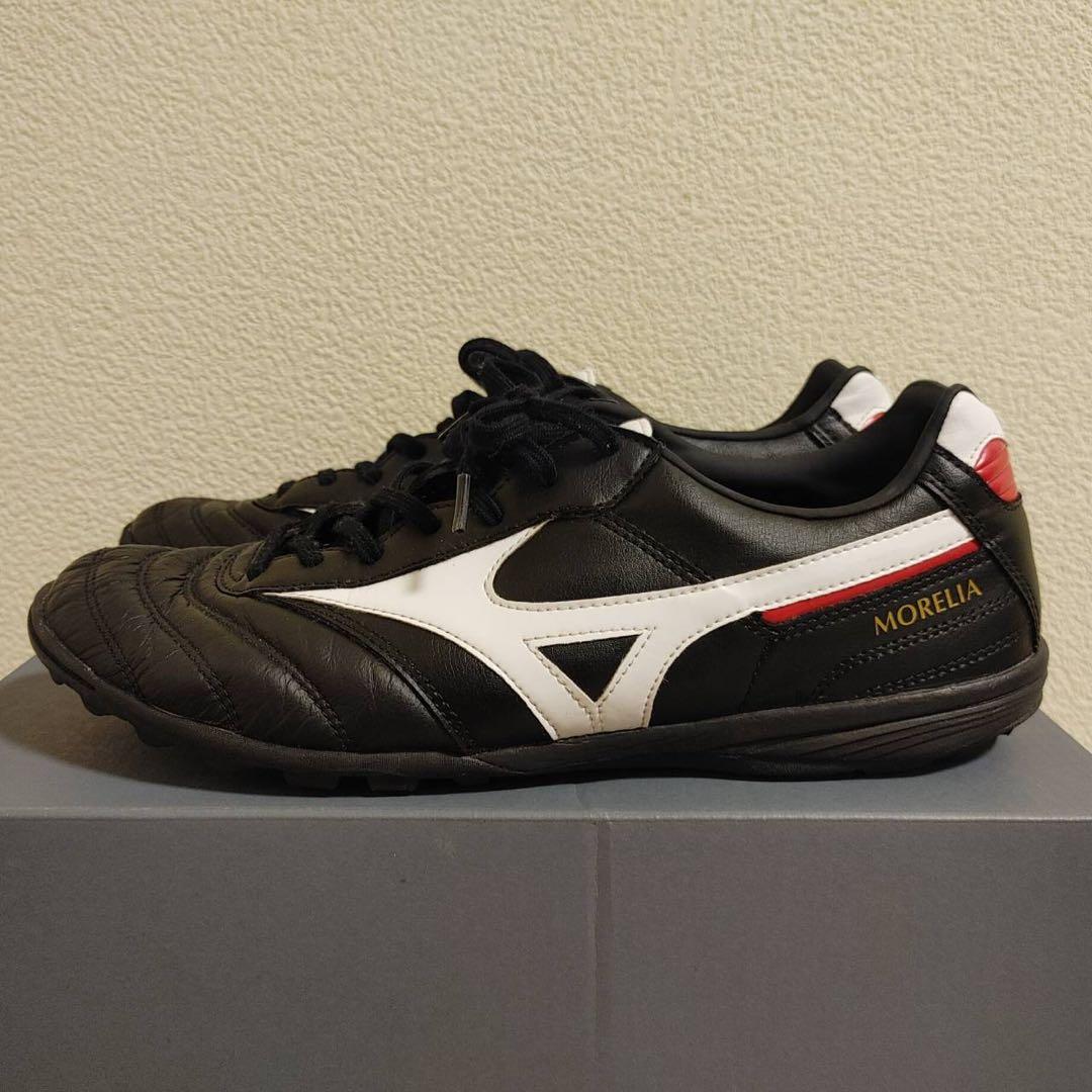 Mizuno Morelia サッカーシューズ 黒/白/赤　26.5