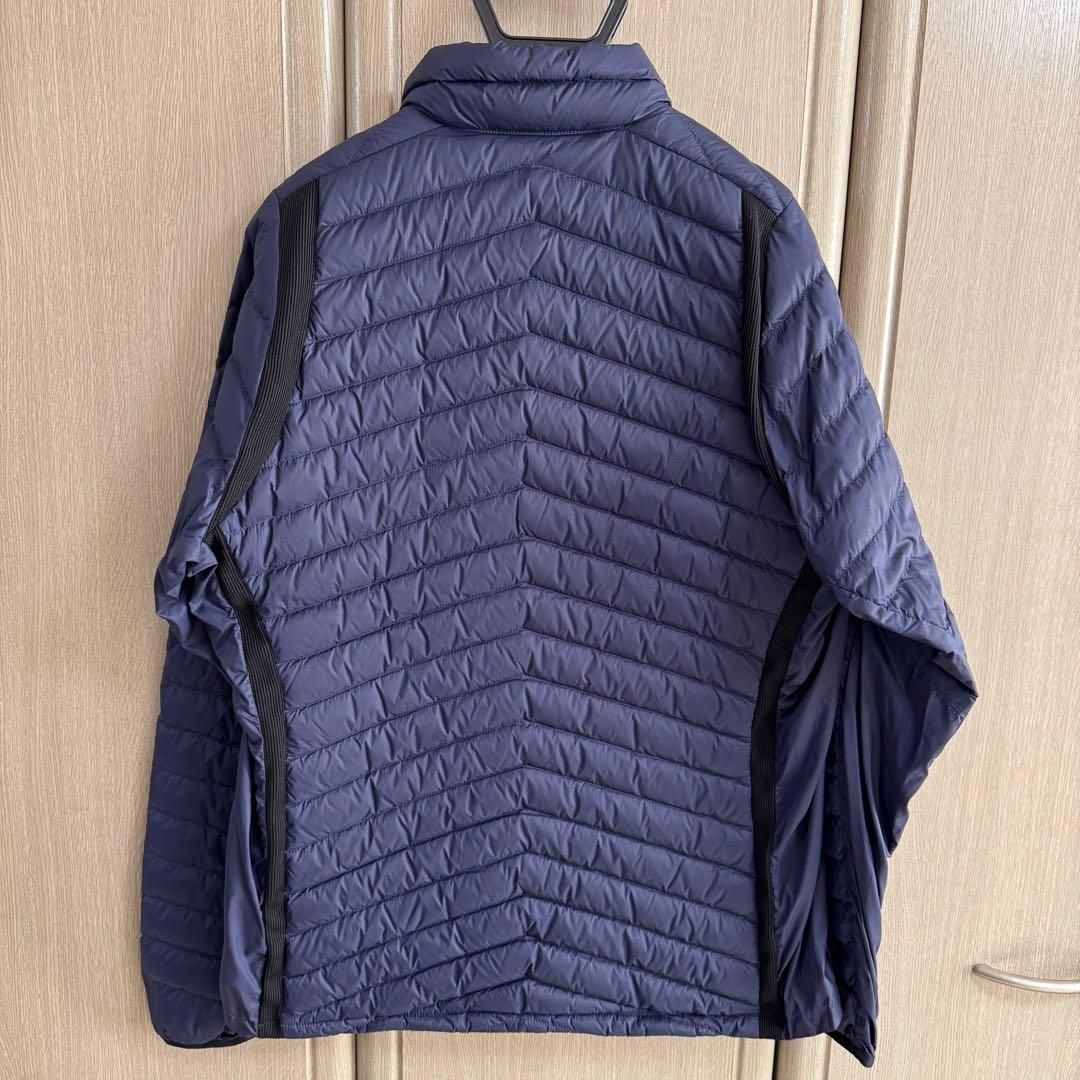 【美品！】ミズノゴルフ ダウンジャケット/ブレスサーモ/ブラック/3XLサイズ