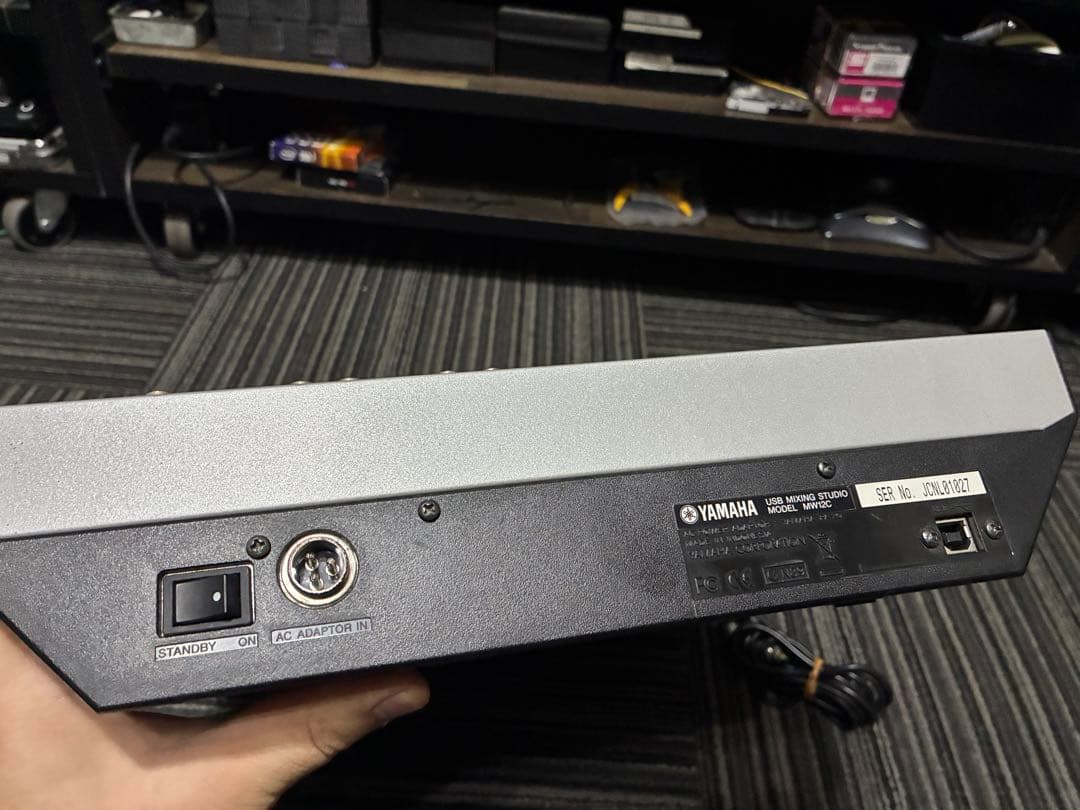 YAMAHA MW12C アナログミキサー　アダプタ付属