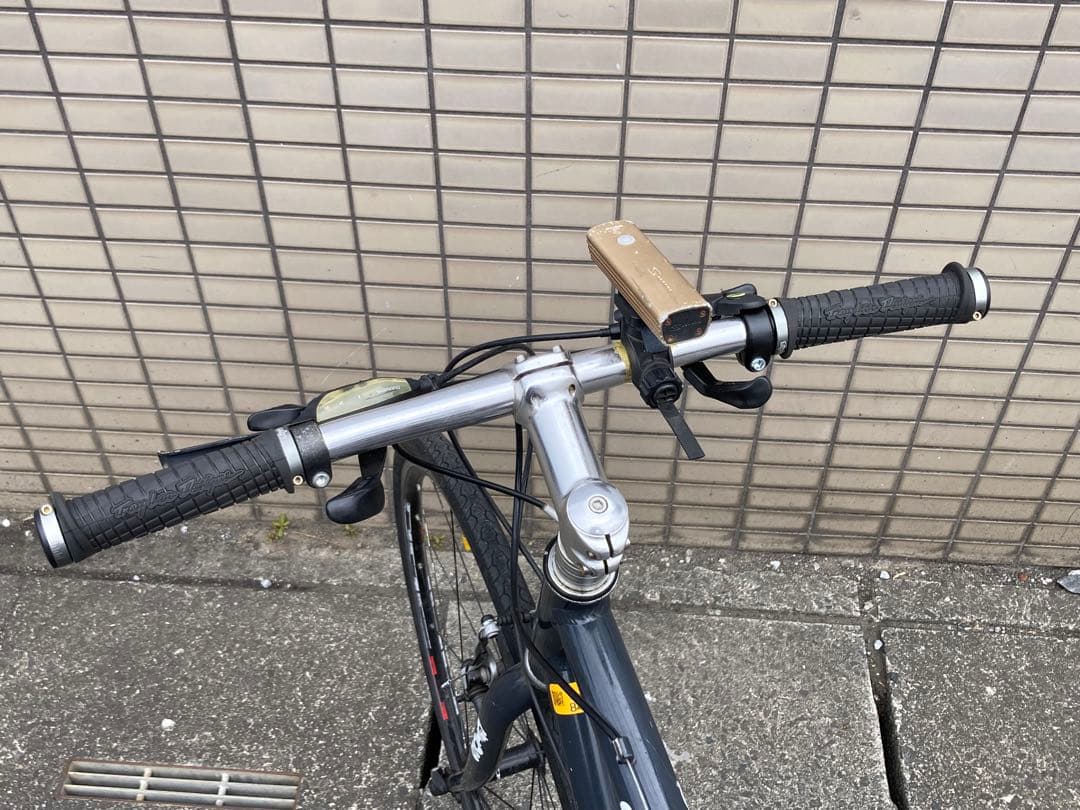 GIOS MISTRAL ジオス ミストラル グレー 520mm ヘッドライト付