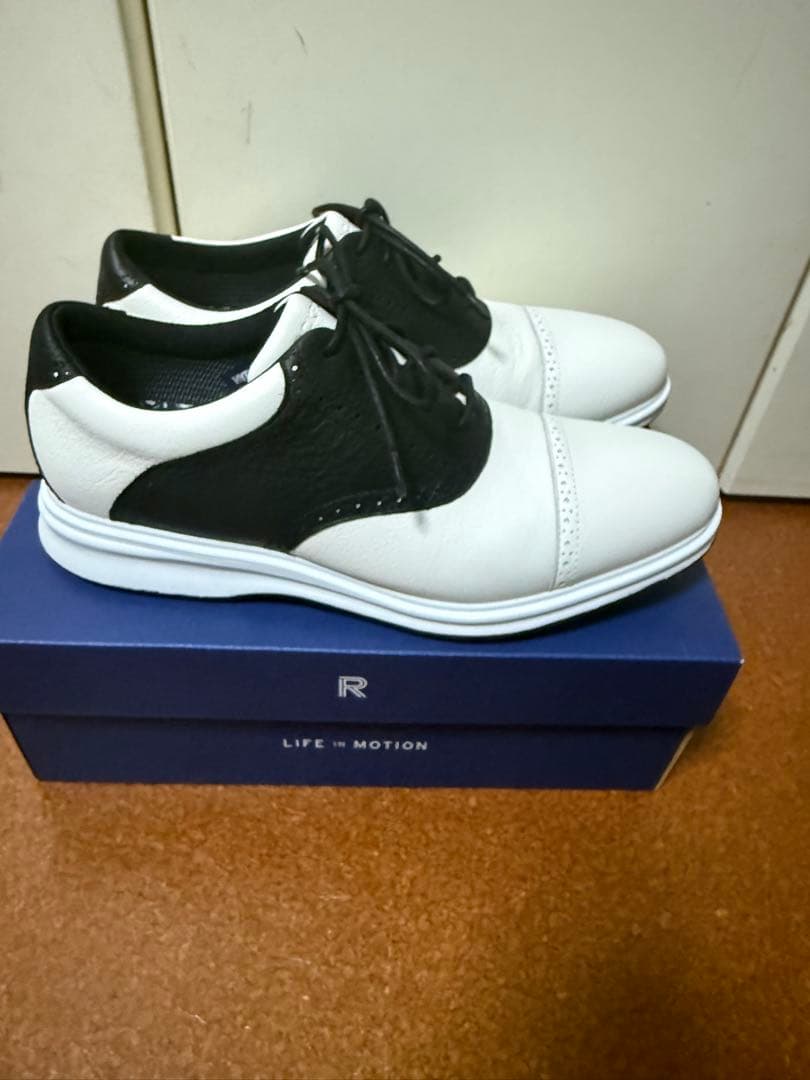 お洒落‼️ロックポート ゴルフシューズ/26.5㎝