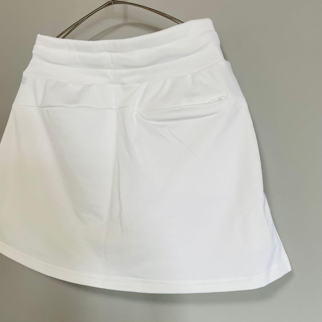 L【アディダス】ゴルフ ワープニット フロントポケット　スカート　スコート　美品