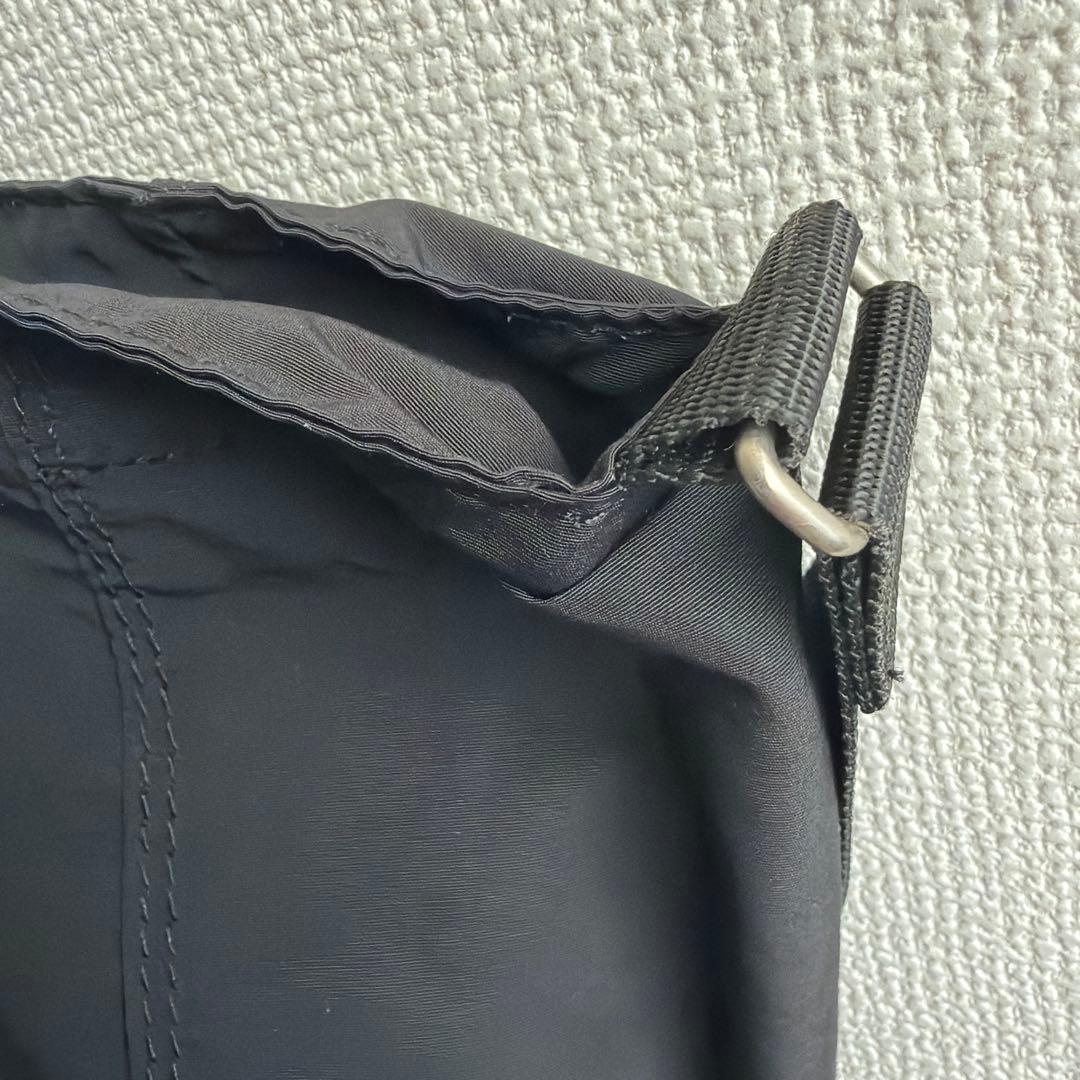 【完売・タグ付】コムデギャルソンオム 綿ナイロングログラン 2WAYバッグ 黒