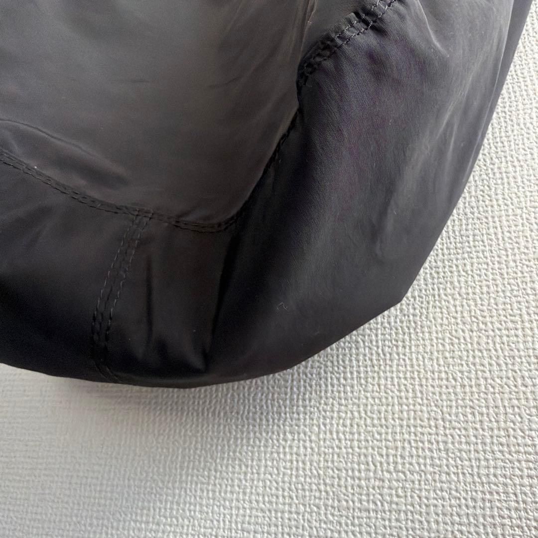 【完売・タグ付】コムデギャルソンオム 綿ナイロングログラン 2WAYバッグ 黒