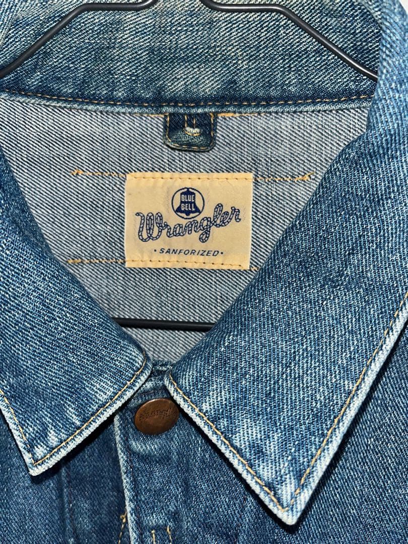 Wrangler 24mjzブルーベル　デニムジャケット
