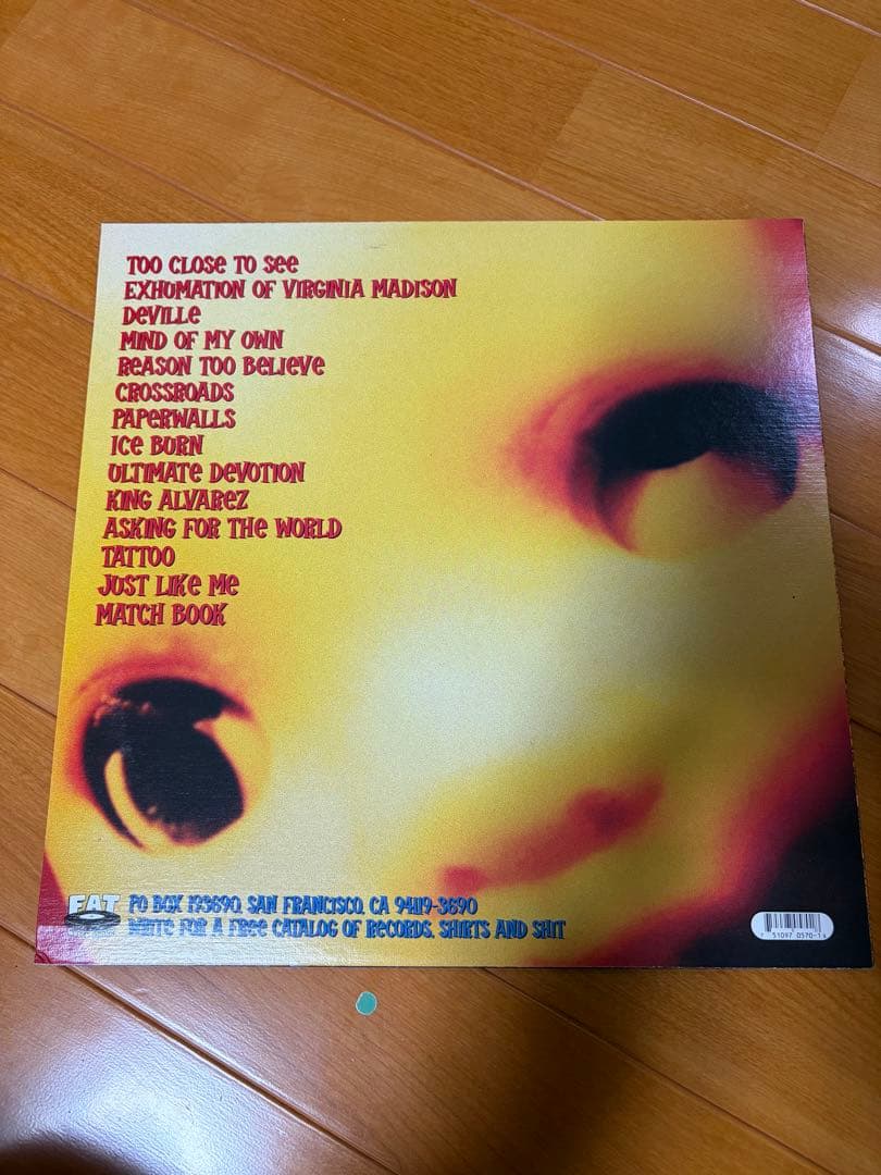 中古　レコード　STRUNG OUT Twisted by Design