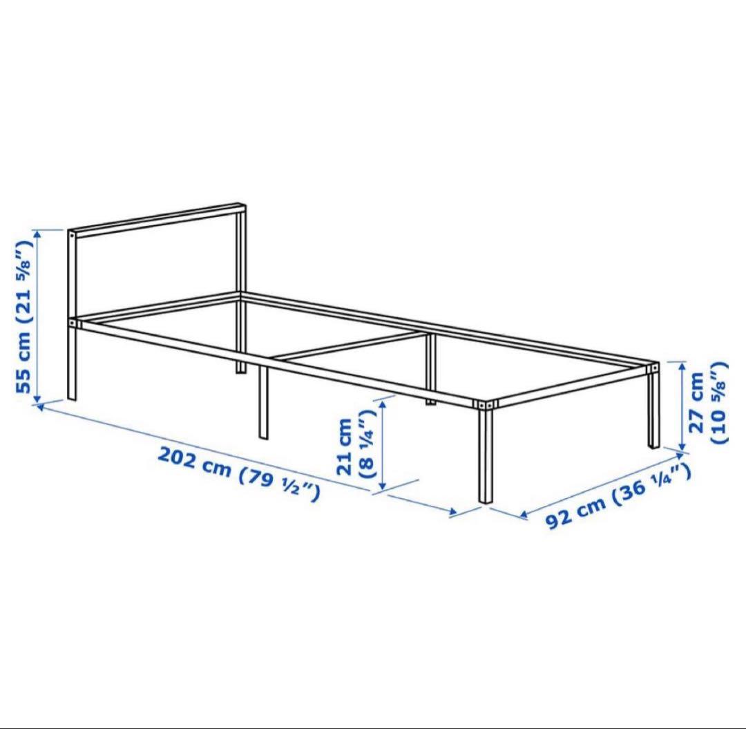 IKEA シングルベッド