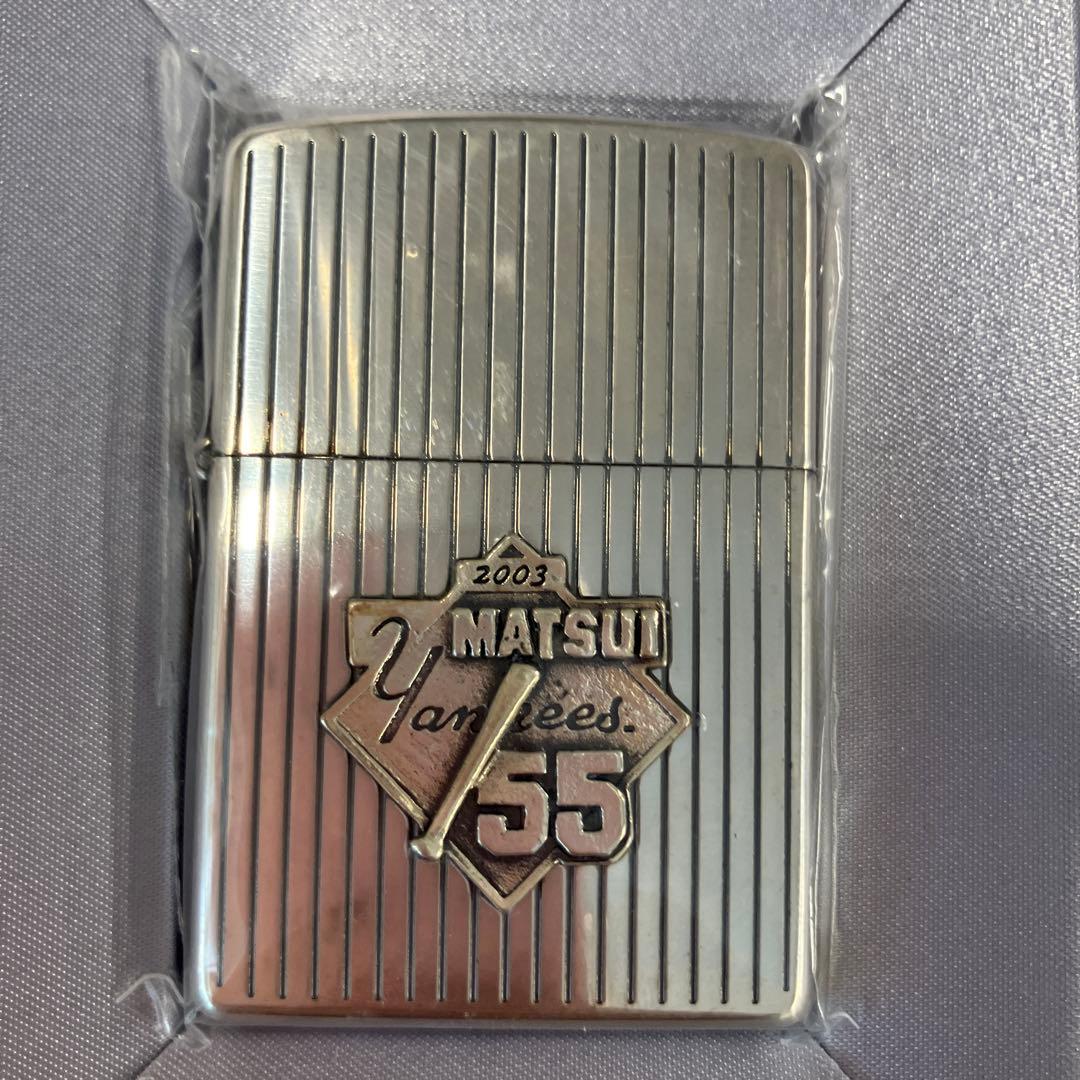 【希少】【未開封品】Yankees 松井秀喜 55番 Zippoライター