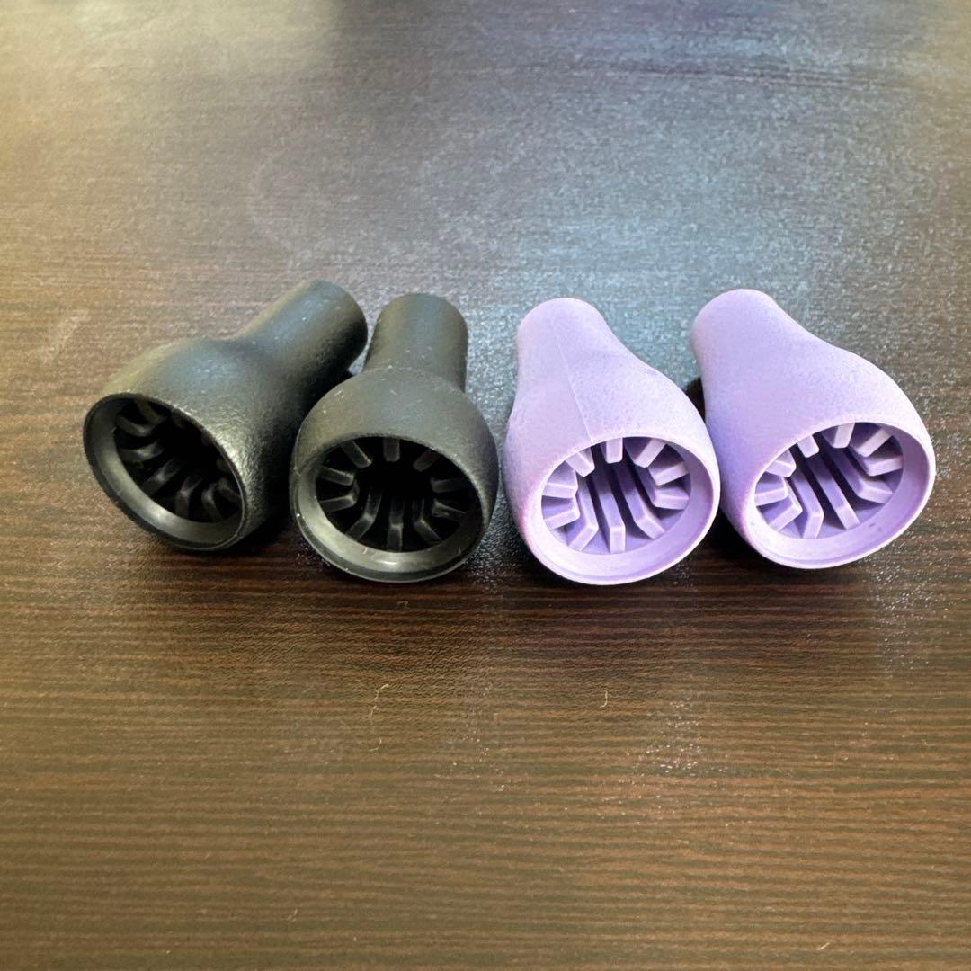 バリアルハンドル　ノブ　ファットパープル　スリムブラック　DRT
